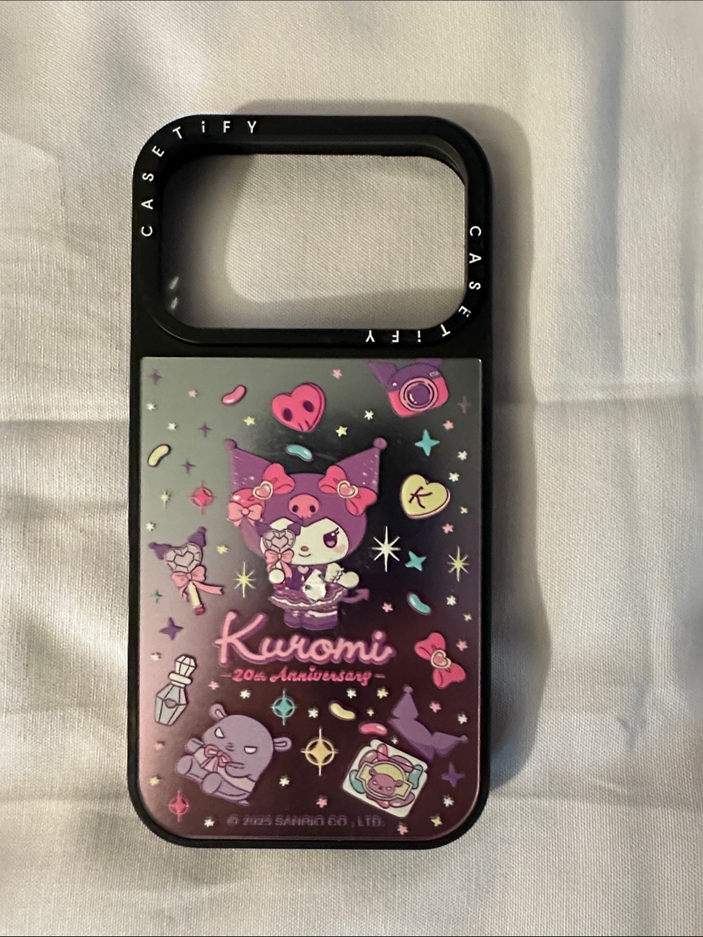 Casetify Kuromi 20th Anniversary Black/Purple/Pink Phone Case